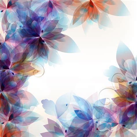 Abstract floral background graphics vector free download