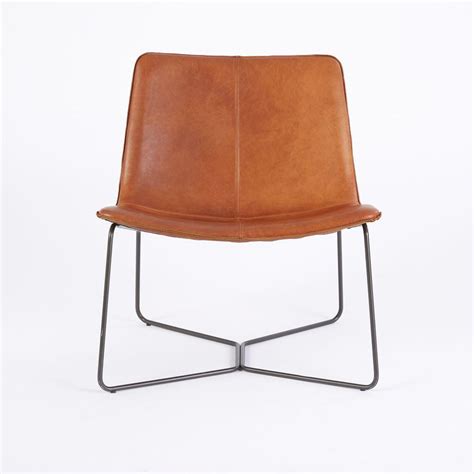 Product titlehomcom ergonomic faux leather lounge armchair reclin. Slope Leather Lounge Chair | west elm Canada