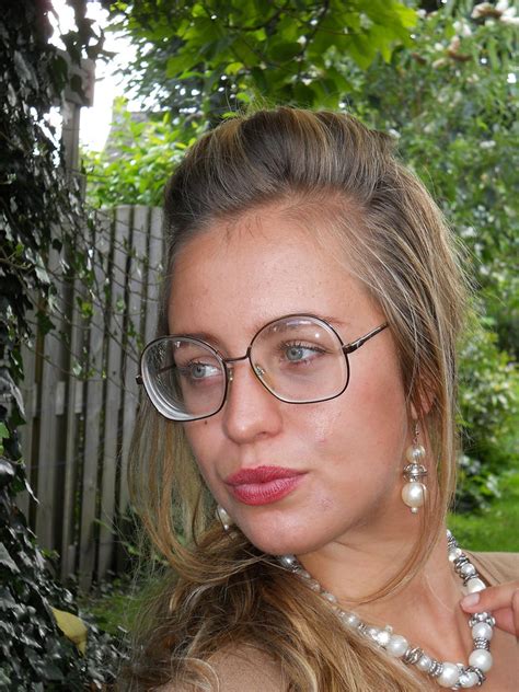 Lovely Bianca In Silhouette Glasses By Lentilux On Deviantart