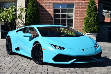 Blue Glauco Lamborghini Huracan For Sale In The Us The Supercar Blog
