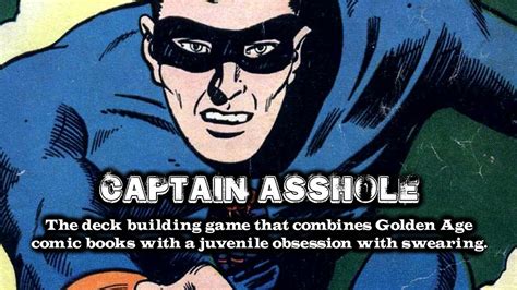 Captain Asshole Card Game By Doug Driesel Jr The Next Captain Asshole Kickstarter Is Up
