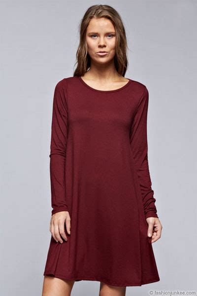 We did not find results for: Long Sleeve Jersey A-Line Tunic Dress with Pockets ...
