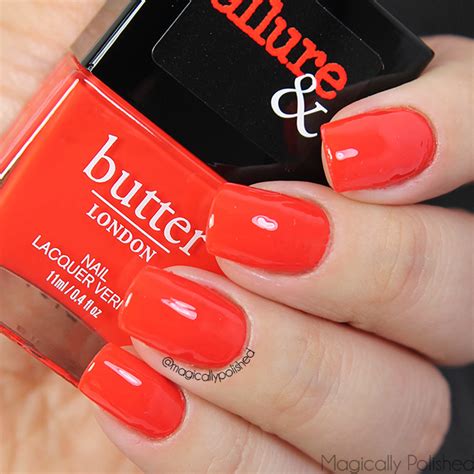 Magically Polished Nail Art Blog Butter London X Allure Arm Candy
