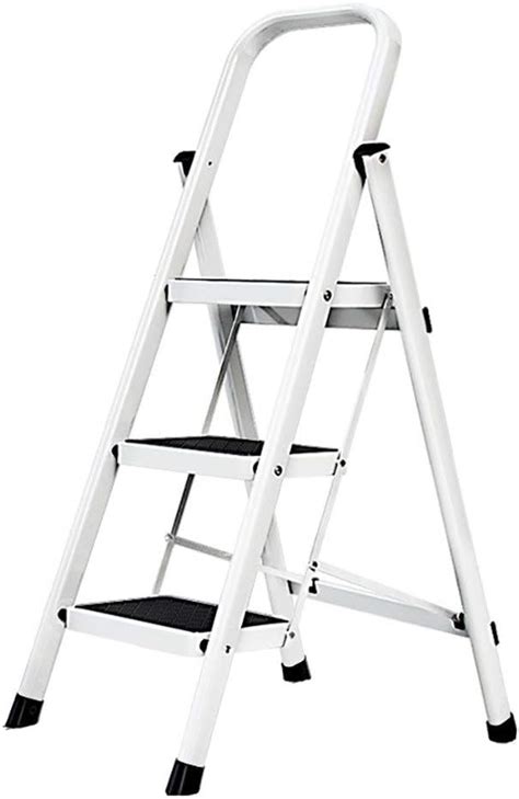3 Step Ladder Folding Portable Stepladders Multi Purpose
