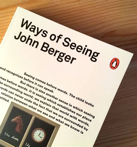 John Berger Ways Of Seeing