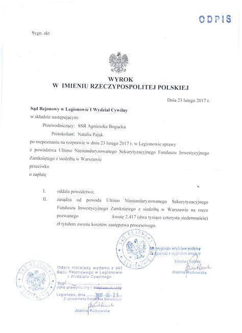 Sprzeciw od nakazu zapłaty z e-Sądu | EPU i postępowanie
