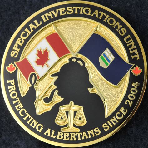 Alberta Special Investigations Unit Challengecoinsca