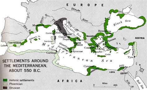 Colonizzazione Del Mediterraneo Antico