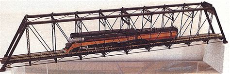 Micron Art Pratt Truss Bridge Kit Photo Etched Brass Long Three