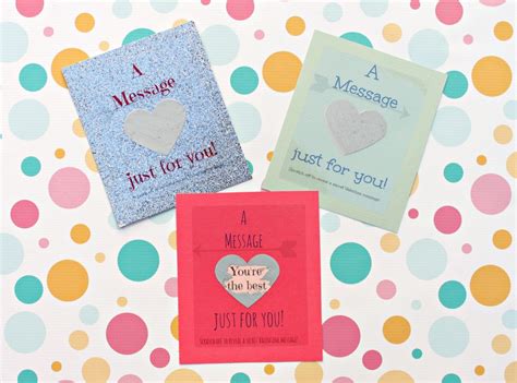 And if the card leads to a good gift, even better. Make Scratch Off Valentine Cards - Morena's Corner