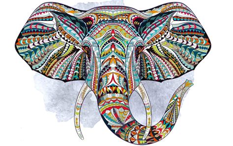 Mandala Elephant Wallpapers Top Free Mandala Elephant Backgrounds