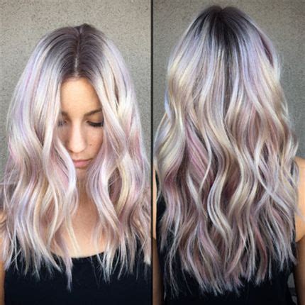 It also varies based on the type of toner used on your this purple shampoo hydrates and neutralizes brassy yellow and orange tones in blonde, bleached, highlighted, and silver hair. How-To: Opal Blonde - Behindthechair.com