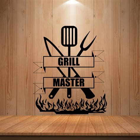 Grill Master Svg Bbq Svg Cricut Silhouette More Grill Etsy España