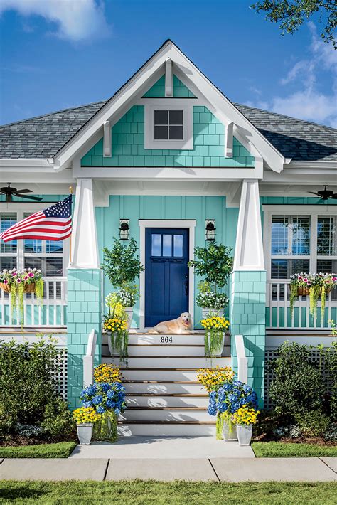 Beach Cottage Exterior House Colors