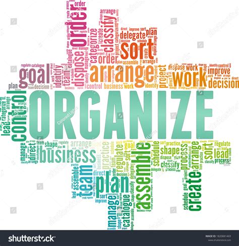 28703 Organize Word Images Stock Photos And Vectors Shutterstock
