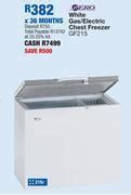 Zero 215l White Gas Electric Chest Freezer Gf215 Offer At OK Furniture