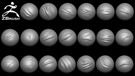 20 Folds Vdm Brush For Zbrush Vol2