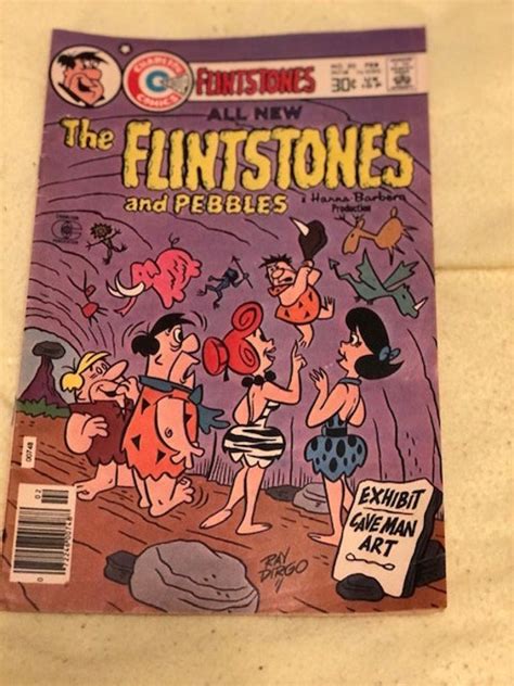 Vintage The Flintstones And Pebbles Charlton Comics Feb 76 No Etsy