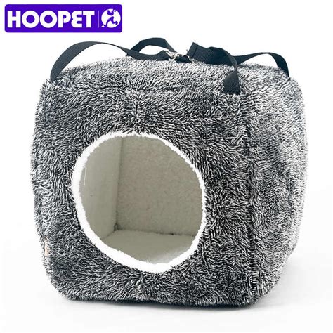 Suspension Gray White Soft Pussy Cat Tent Teddy Nest Cat Sleeping Bag