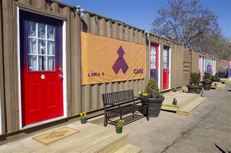 Newark Unveils Homeless Shelter Made From Converted Shipping Containers