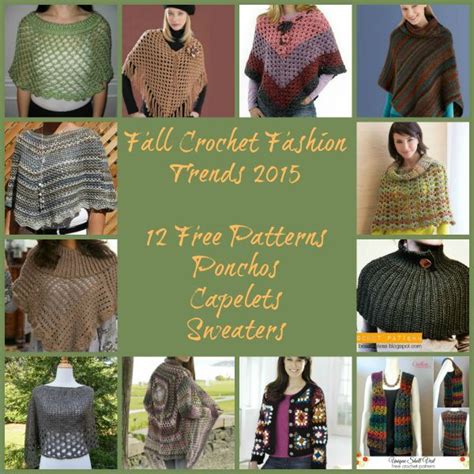 September Is All About Fall Crochet Fashion Trends In Crochet Fall