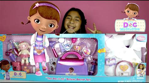 Doc Mcstuffins Doctor Kit Doc Is In Delux Doctor Set With More Than 20