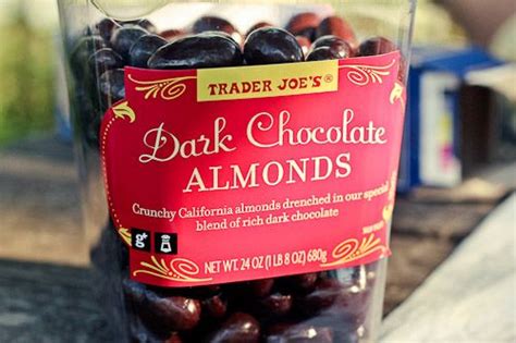 Dark Chocolate Covered Almonds From Trader Joes So Amazing Dark