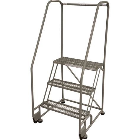 Cotterman Rolling Ladder — 30in Max Height Model 3tr26 Northern
