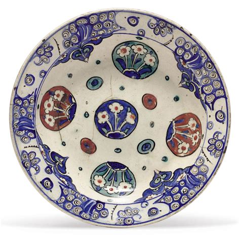 An Iznik Pottery Bowl Ottoman Turkey Circa Christie S