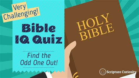 Bible Quiz Questions And Answers Odd One Out Test Your Bible Iq🧠