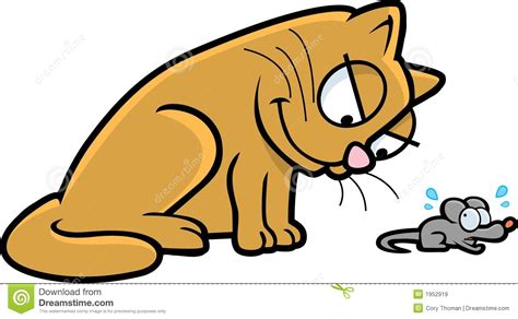 Cat And Mouse Stock Vector Illustration Of Clip Hunting