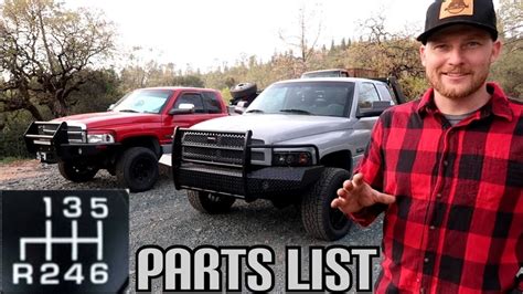 Every Part You Need To Manual Trans Swap Your Cummins Youtube