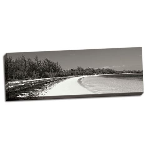 Highland Dunes Winding Bay Ii Bw Panel By Larry Malvin Wrapped Canvas