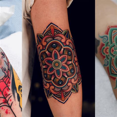 Dress Up Your Elbows With The Traditional Elbow Tattoos