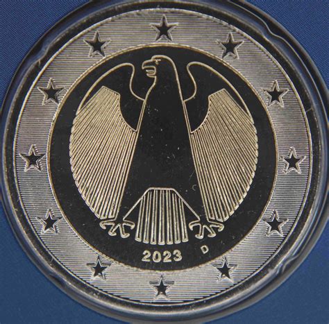 Deutschland Euro Kursmünzen D München 2023 Wert Infos Und Bilder