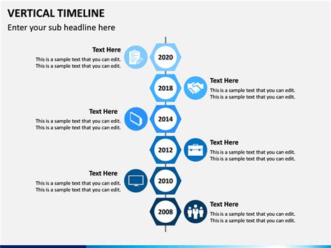 Vertical Timeline Powerpoint Template