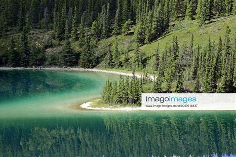 Emerald Lake In Yukon In