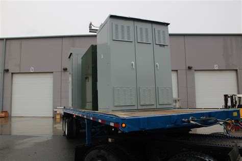 2000 Kva Trailer Mounted Portable Substation With The Following Major