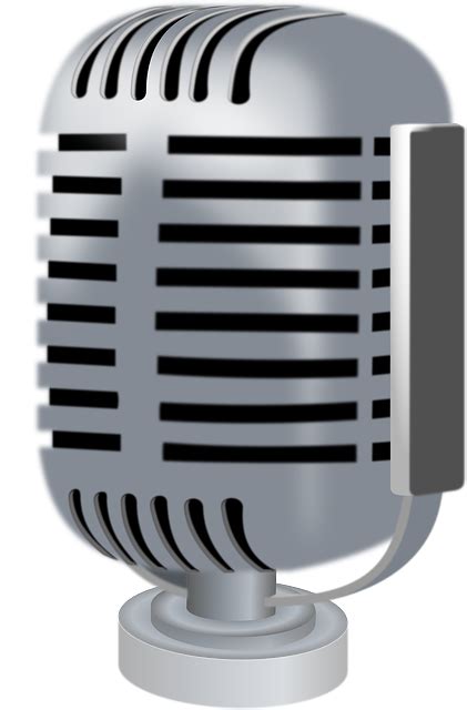Microphone Mic Broadcast - Free vector graphic on Pixabay