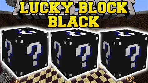 Minecraft Black Lucky Block Mod Animal Madness Ender Dragon Soul