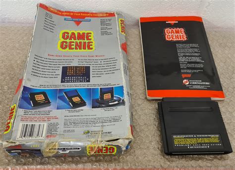 Boxed Game Genie Sega Mega Drive Accessory Retro Gamer Heaven