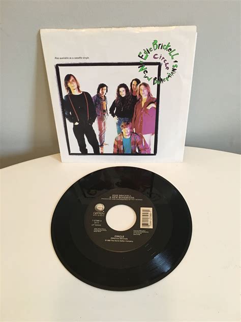 Edie Brickell And New Bohemians 45 Rpm Circle Now Vinyl 45 Etsy Vinyl
