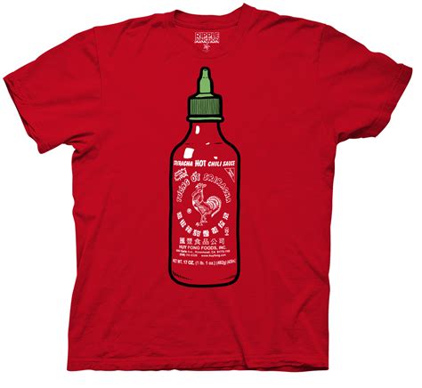 New Sriracha Sauce Rooster Sauce Tee Shirts Coming Soon Hotsaucedaily