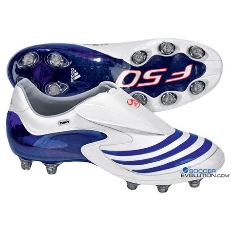 Adidas F508 Tunit Soccer Shoes Kit Whiteblue