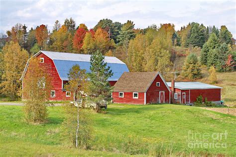 Barn In Autumn Photograph By Deborah Benoit Fine Art America