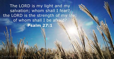 Psalm 271 Bible Verse Kjv