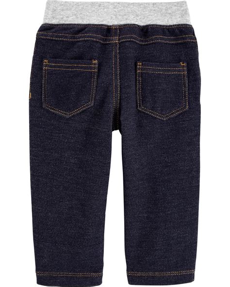 1822 denim re:denim maternity skinny jeans. Pull-On Knit Denim Pants | carters.com
