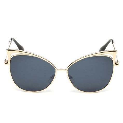 cat eye mirrored sunglasses street stylers