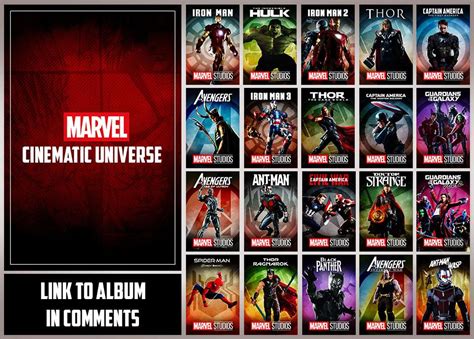 Collection Marvel Cinematic Universe Including Captain Marvel Not
