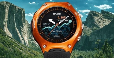 Casios First Smartwatch Is A Rugged Android Wear Device Liliputing